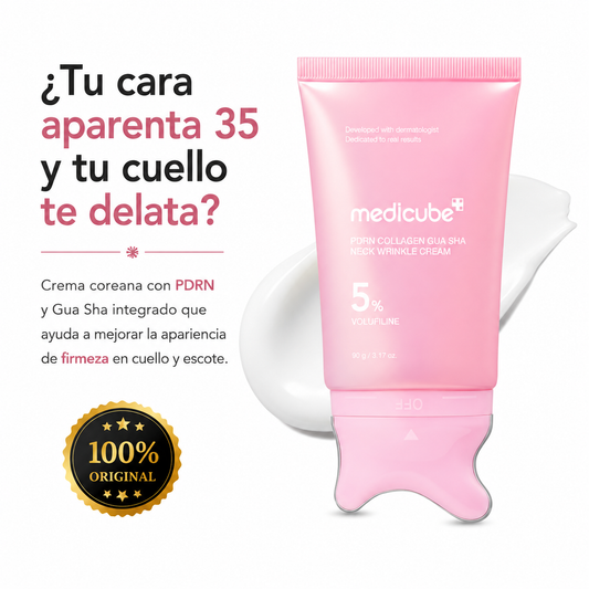 Cuello Firme · Crema Gua Sha PDRN Colágeno Medicube