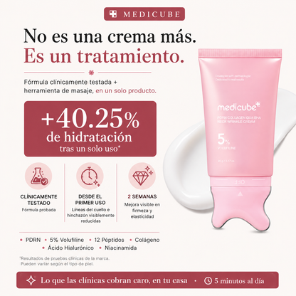 Cuello Firme · Crema Gua Sha PDRN Colágeno Medicube